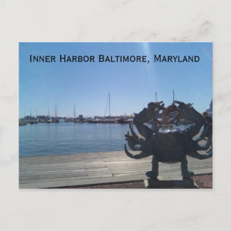 1002001151, Inner Harbour Baltimore, Maryland Postcard