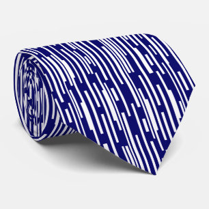 100216 - Deep Navy and White Tie
