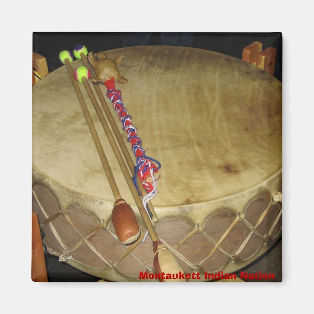 100_0046, Montaukett Indian Nation Magnet (Front)