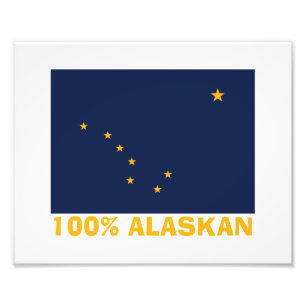 100% ALASKAN PHOTO PRINT