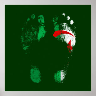 100% Algeria - Algerian to the soles of my feet. Poster