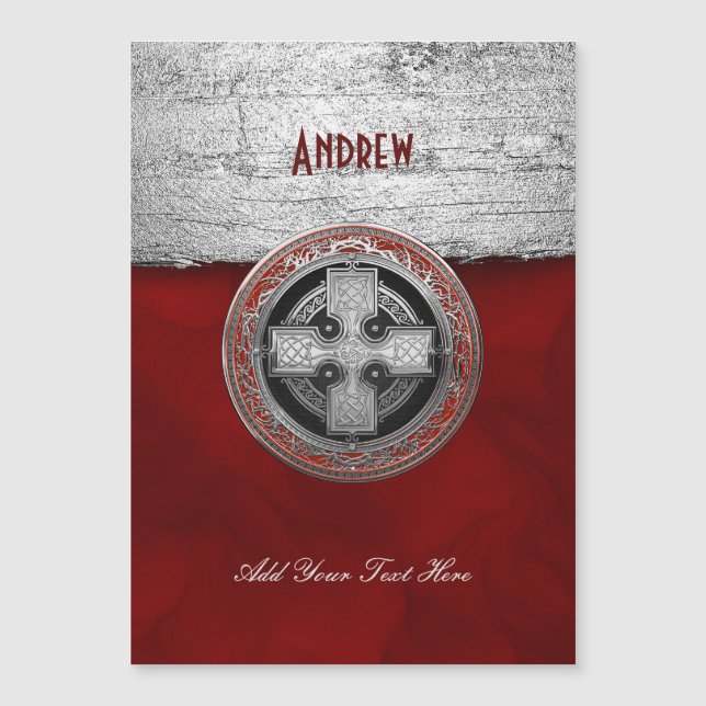 [100] Ancient Celtic Sacred Silver Knot Cross (Front)