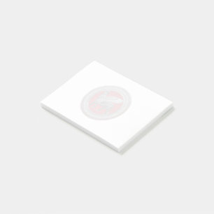 [100] Assyrian Winged Bull: Silver & Black Lamassu Post-it Notes