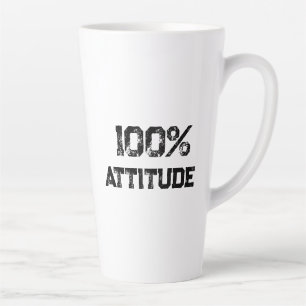 100% ATTITUDE – Customisable Office Gift for Confi Latte Mug