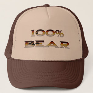 100% Bear Trucker Hat