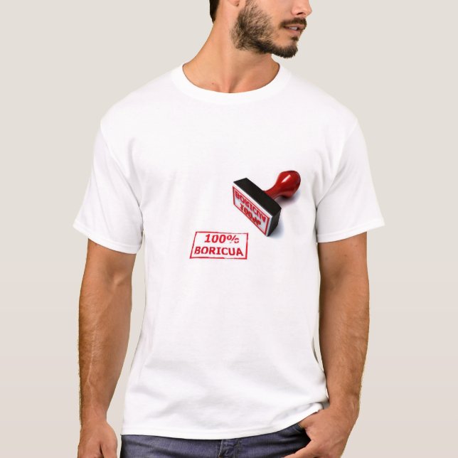100% Boricua T-Shirt (Front)