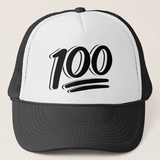 100 Boss! Trucker Hat (Front)