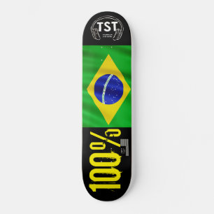 100% BRAZILIAN  JMT USA Skateboard