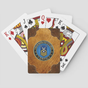 [100] CG: Command Master Chief Petty Officer (CMC) Playing Cards