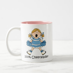 100% Cheerleader - Blonde Two-Tone Coffee Mug