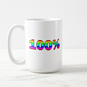 100% COFFEE MUG