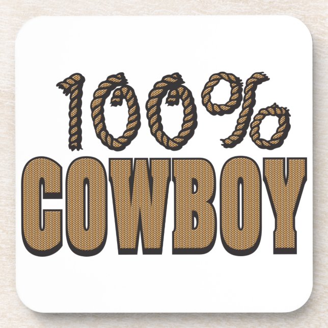 100% Cowboy Coaster (Front)