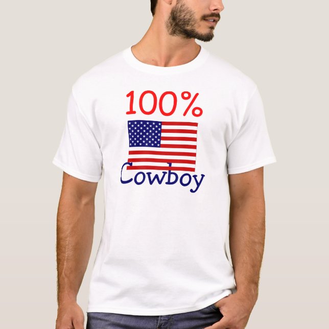 100% Cowboy T-Shirt (Front)