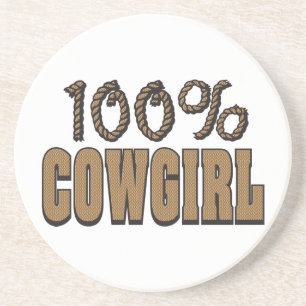 100% Cowgirl Coaster