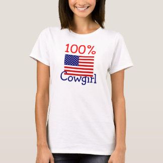 100% Cowgirl T-Shirt