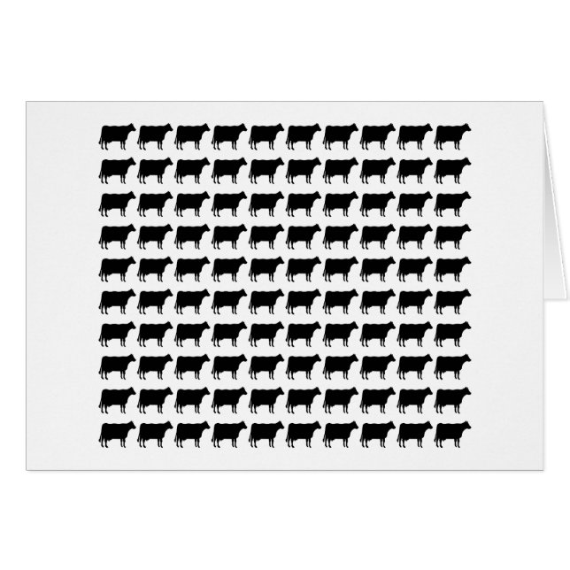 100 Cows (Front Horizontal)