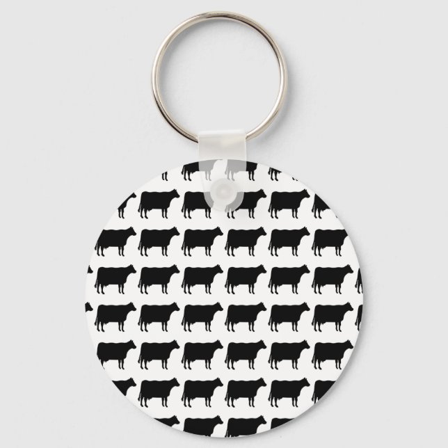 100 Cows Key Ring (Front)