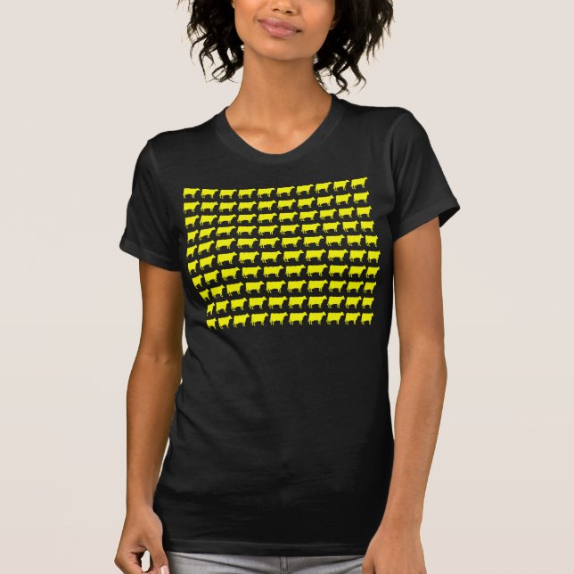 100 Cows - White T-Shirt (Front)