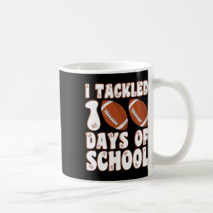 100 Day Of School I Tackled 100 Days Of School Boy Coffee Mug