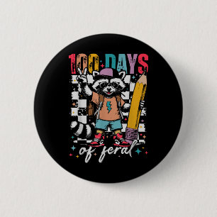 100 Day Of School Kids Funny 100th Days Of School  6 Cm Round Badge