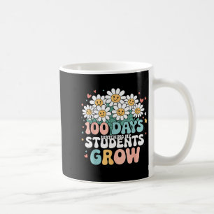 100 Day Watching My Students Grow 100 Days Of Scho Coffee Mug