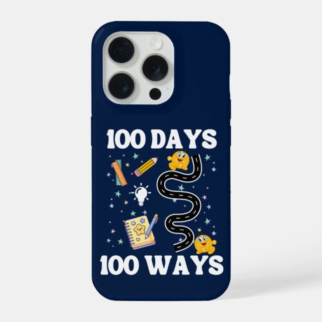 100 Days 100 Ways iPhone Case (Back)