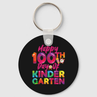 100 Days All Student Teacher Happy 100th Day Of Ki Key Ring