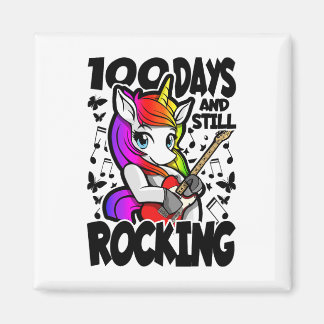100 Days And Still Rocking - 100 Days Of School Un Magnet