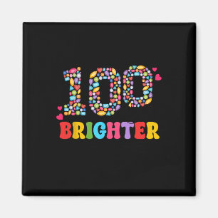 100 Days Brighter Jewels 100th Day Of School Teach Magnet