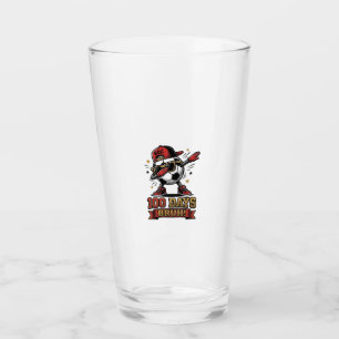 100 Days Bruh Soccer Dabbing Shirt Design_1 Glass