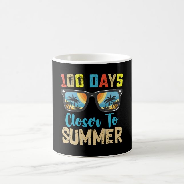100 Days Closer To Summer Vacation School Coffee Mug (Center)