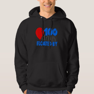 100 Days Floated By 100th Day Of School Colourful  Hoodie