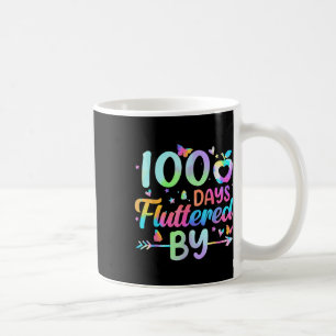 100 Days Fluttered By - 100th Day Of School Coffee Mug