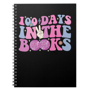 100 Days In The Books Disco Ball Groovy Retro