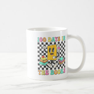 100 Days In The Books Reading Teacher 100th Day Coffee Mug