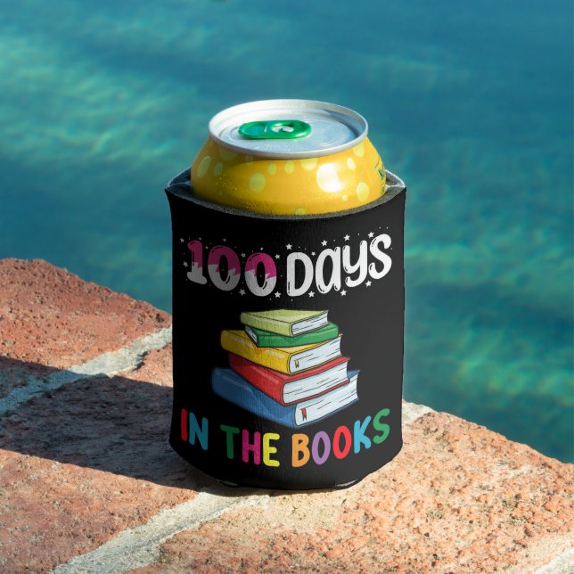 100 Days In The Books School Reading Librarian Can Cooler (In Situ Pool)