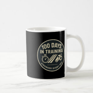 100 Days In Training School Milestone Design For P Coffee Mug