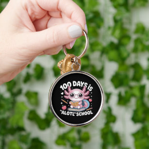 100 Days Is Alotl School 100th Day Of School Key Ring