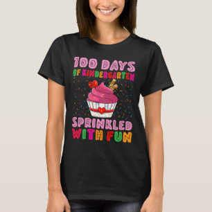 100 Days Kindergarten Sprinkled With Fun Cupcake G T-Shirt