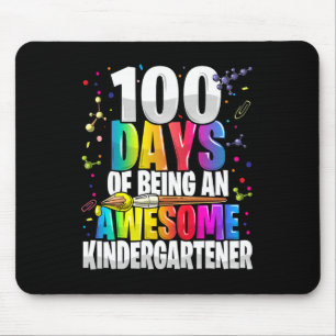 100 days of being an awesome kindergartener 100th  mouse pad