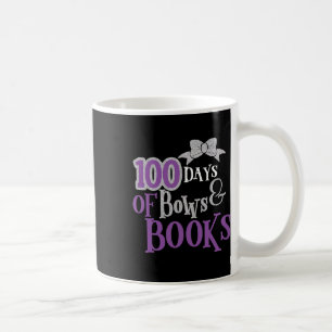 100 Days Of Bows And Books Cute Teacher Student Lo Coffee Mug