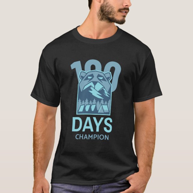100 days of champion 100 day challenge  T-Shirt (Front)