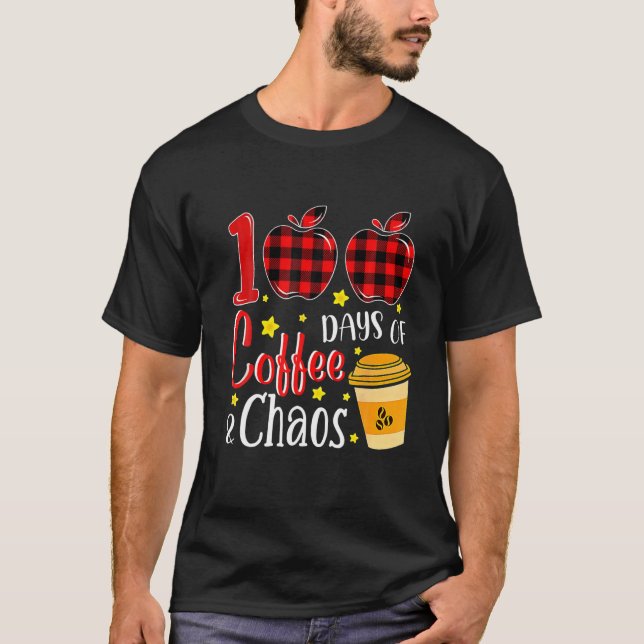 100 Days Of Coffee T-Shirt (Front)