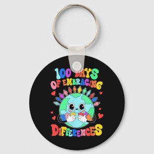 100 Days Of Embracing Differences Autism Awareness Key Ring