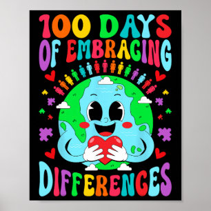 100 Days Of Embracing Differences - Sped Special E Poster