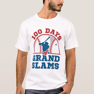 100 Days of Grand Slams Baseball T-Shirt