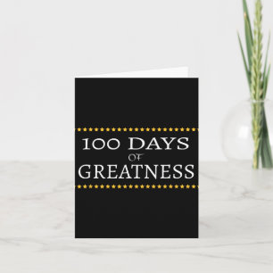 100 Days Of Greatness Trump Card