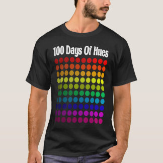 100 Days Of Hues Colors School Teacher & Student T-Shirt