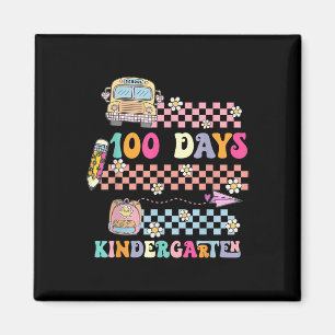 100 Days Of Kindergarten Happy 100th Day Of Magnet