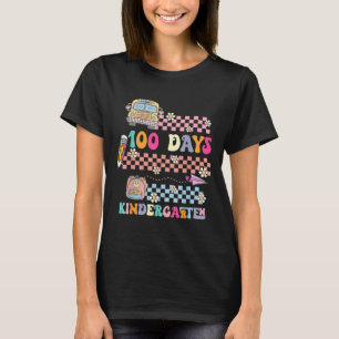100 Days Of Kindergarten Happy 100th Day Of T-Shirt